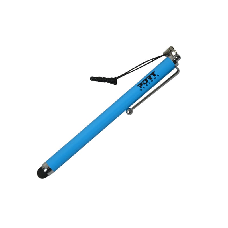Port Designs Stylus for phone and tablet, blue metallic finish
