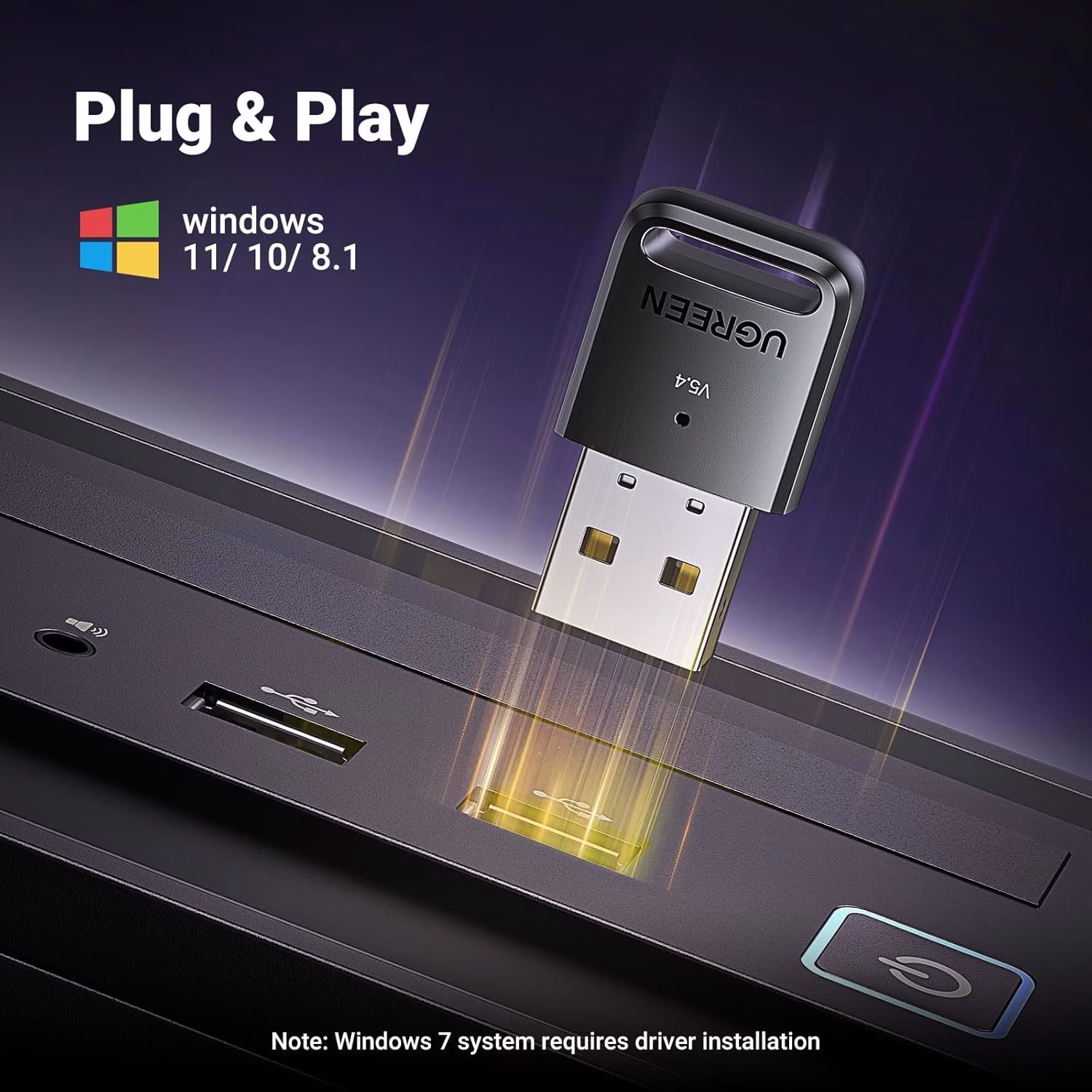 UGREEN Bluetooth 5.4 USB Adapter - Image 3