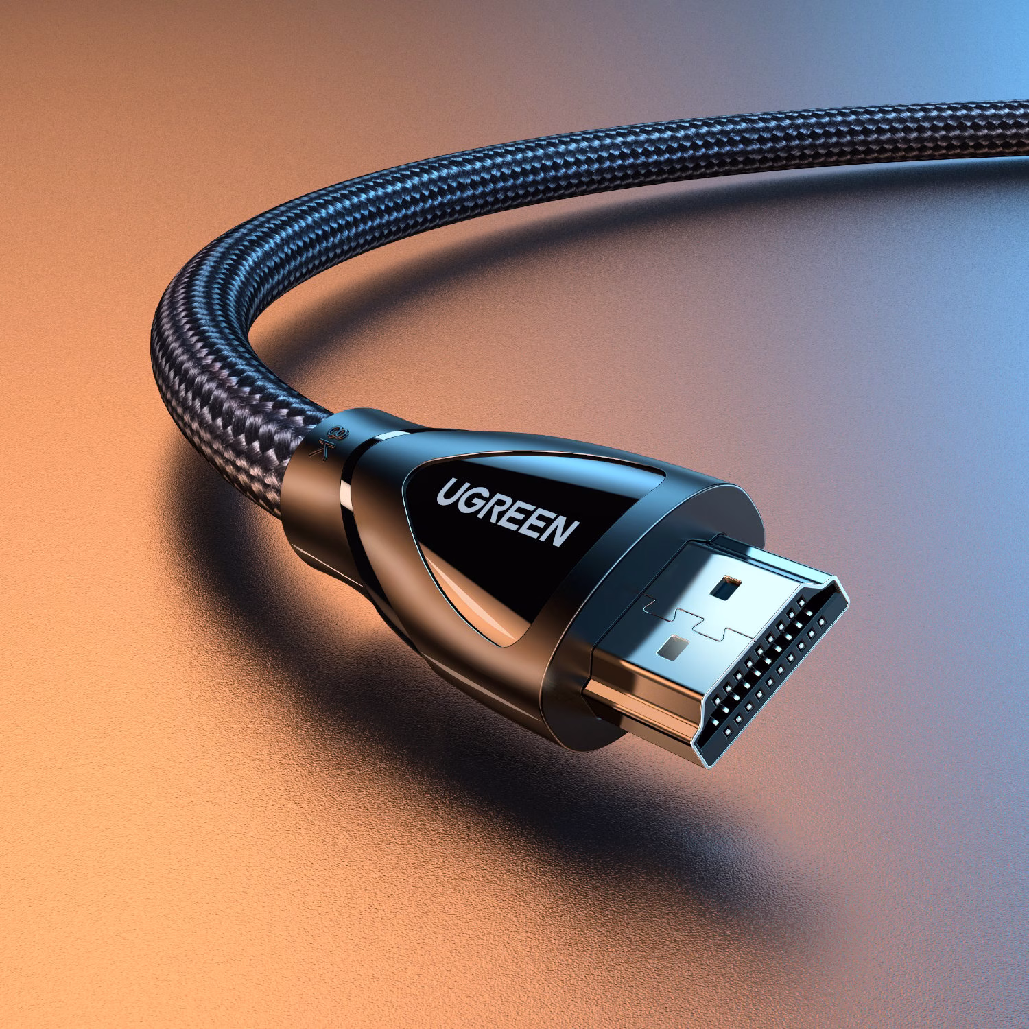 UGREEN HDMI 2.1 Male to Male Cable 1M (8K@60Hz | 4K@120Hz) - Black - Image 5