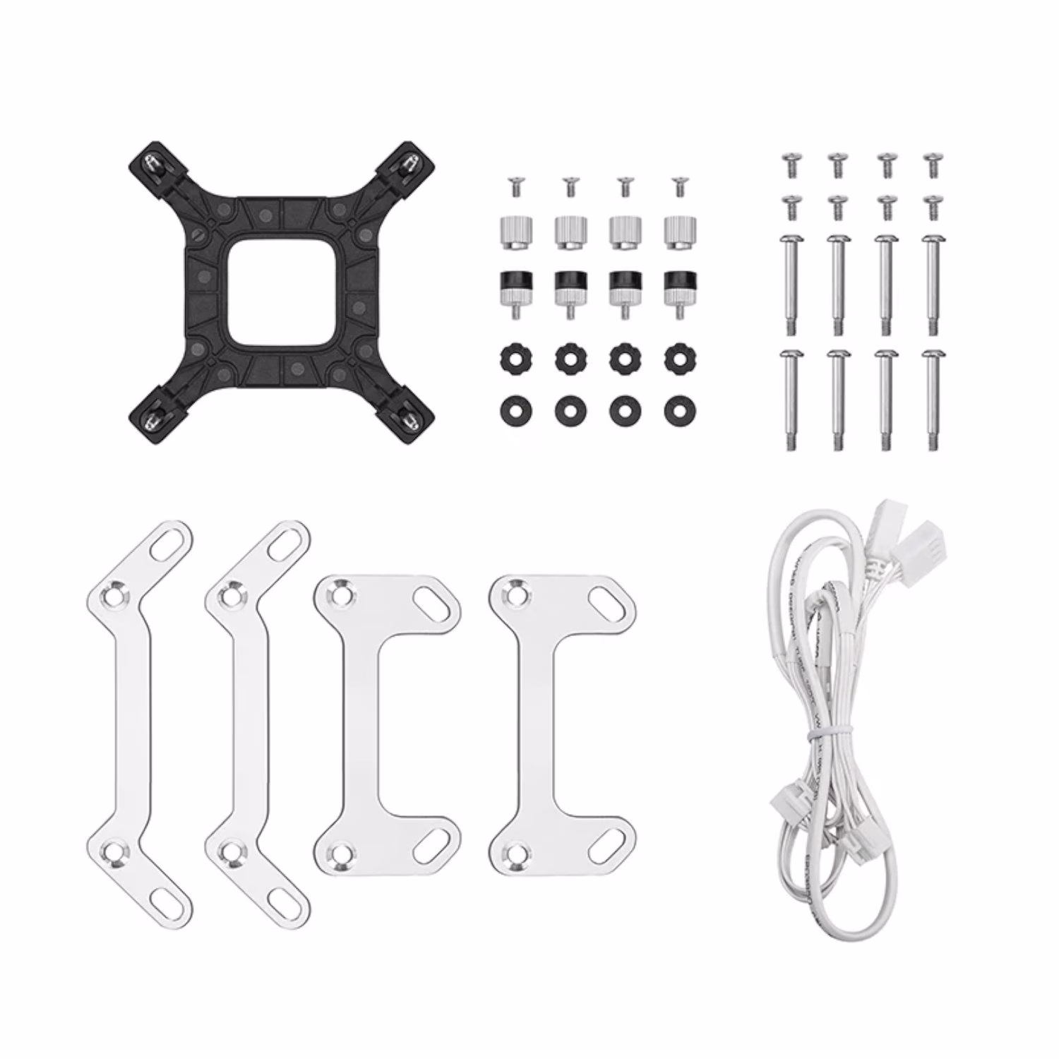 DeepCool LM240 ARGB 240mm AiO CPU Liquid Cooler - White - Image 5