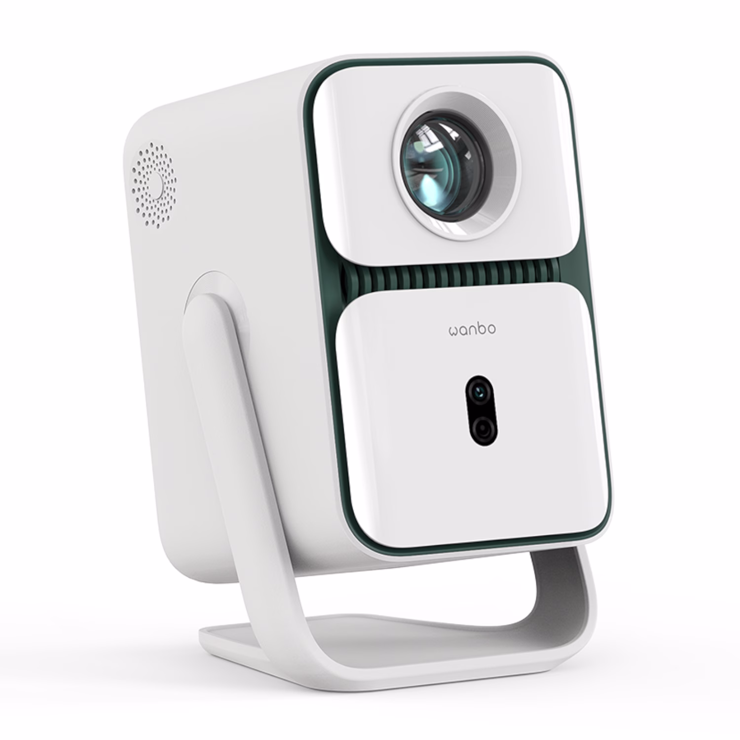 Wanbo T2 Ultra – 1080P 500ANSI Android 11 Smart Home Theatre Projector – White - Image 2