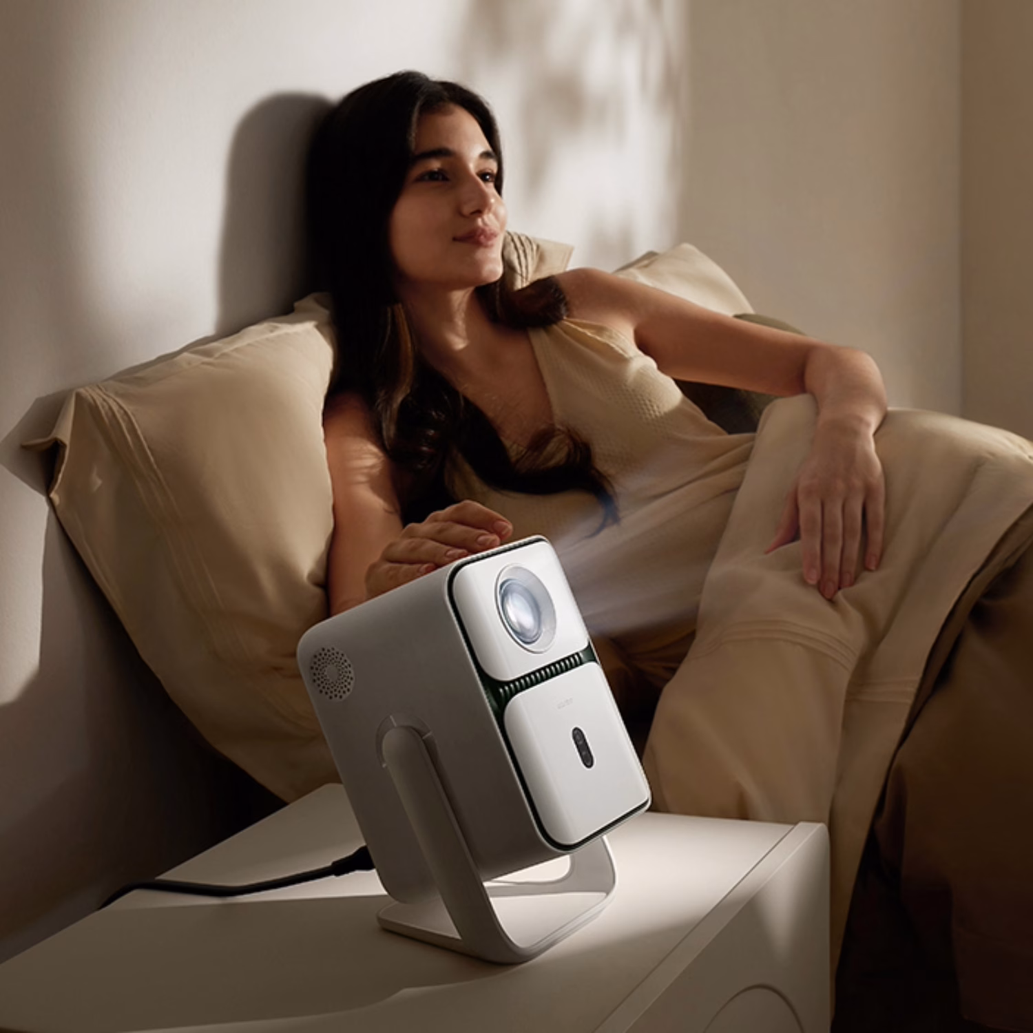Wanbo T2 Ultra – 1080P 500ANSI Android 11 Smart Home Theatre Projector – White - Image 7