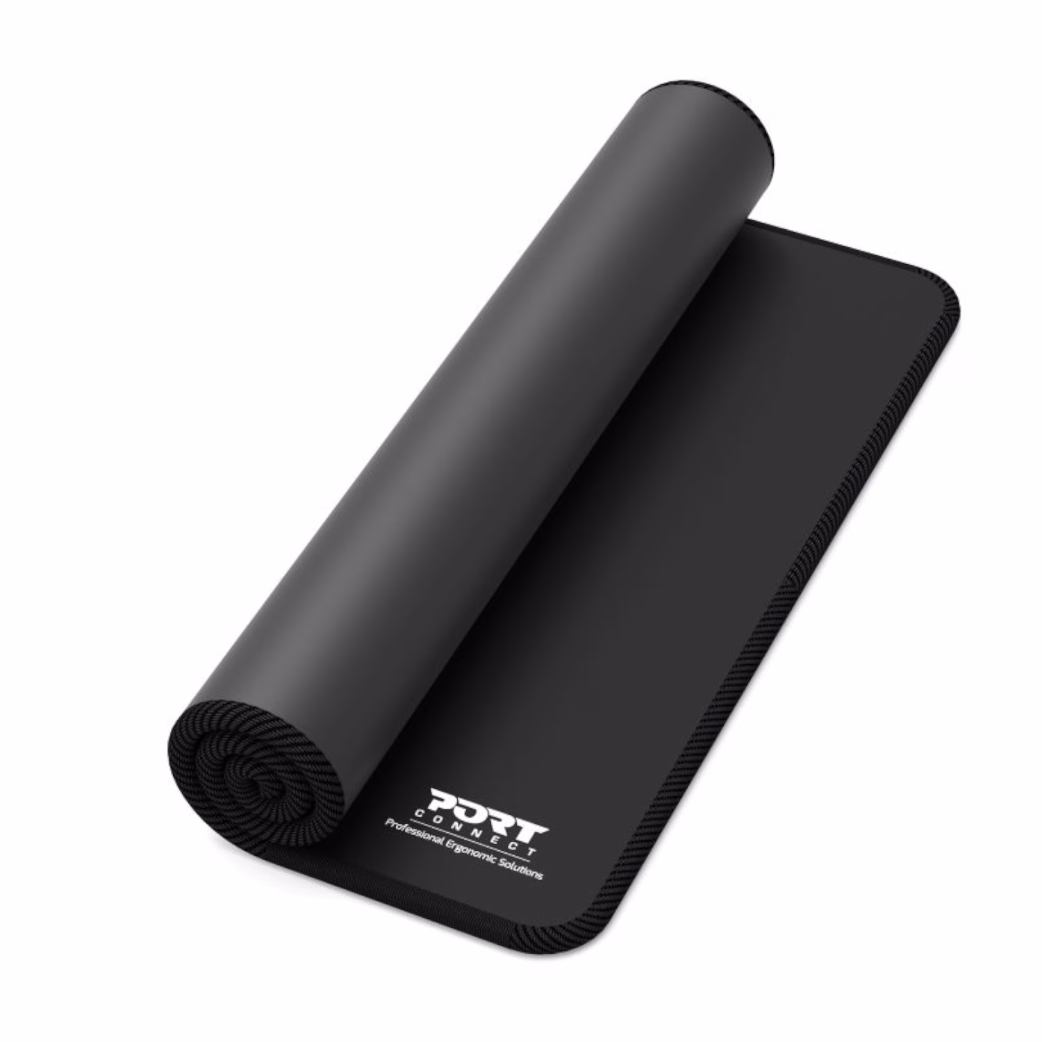 Port Connect Professional Desk Pad - Black (300 x 700mm) - Image 3