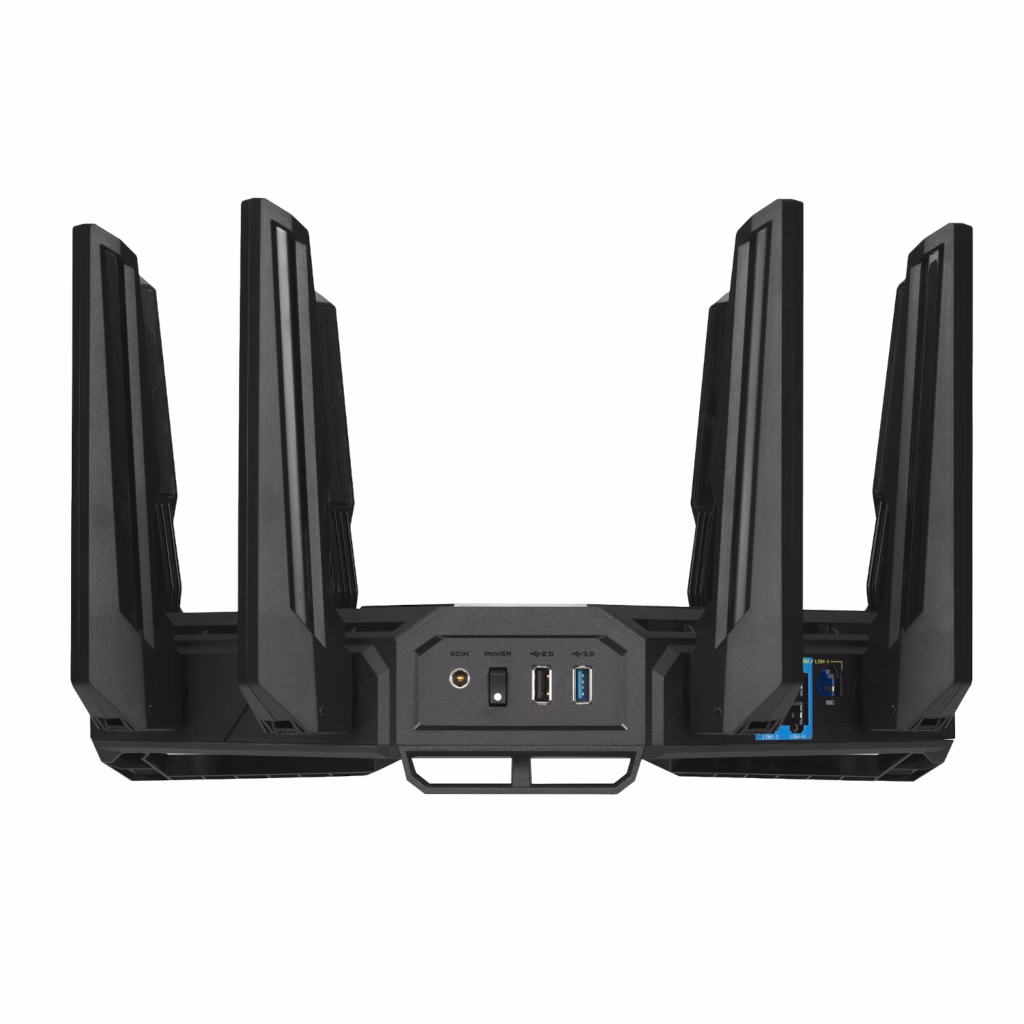 ASUS ROG Rapture BE19000 Wi-Fi 7 Tri-Band Gaming Router with Dual 10G Ports - Image 6