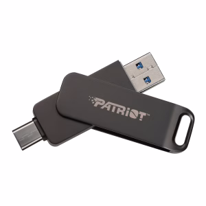 Patriot Rage R550 64GB USB3.2 Swing Type A to Type-C Flash Drive